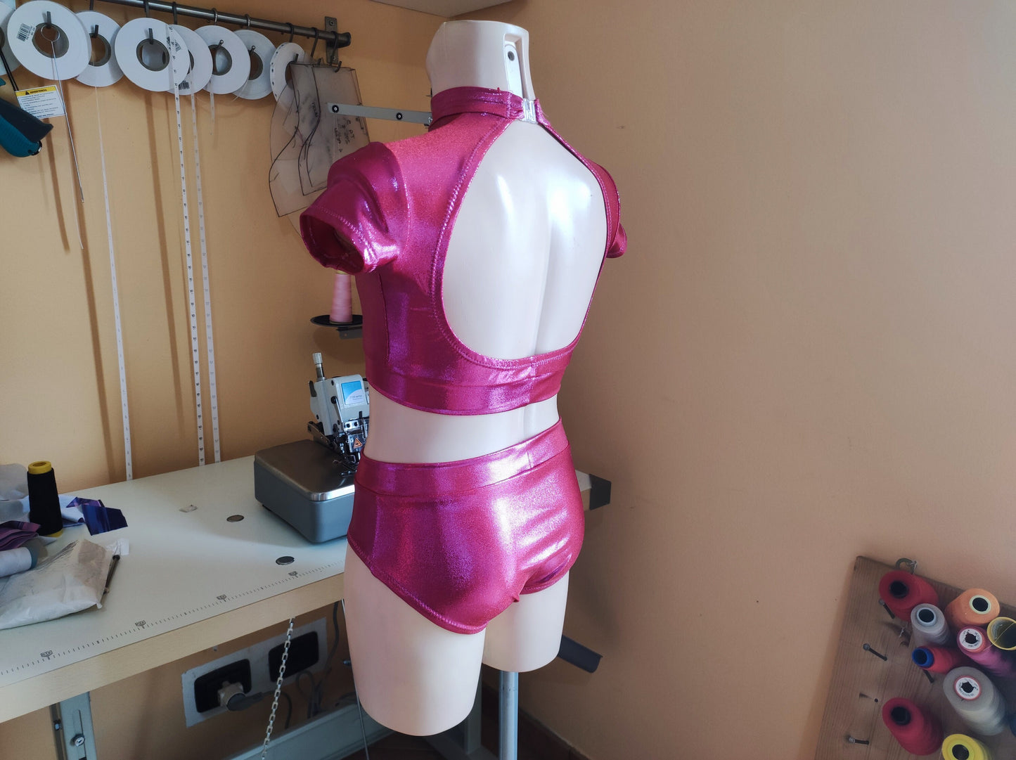 Cartamodello PDF per costume da ballo fai da te per bambini – Top a collo alto e pantaloncini a vita media | Download immediato