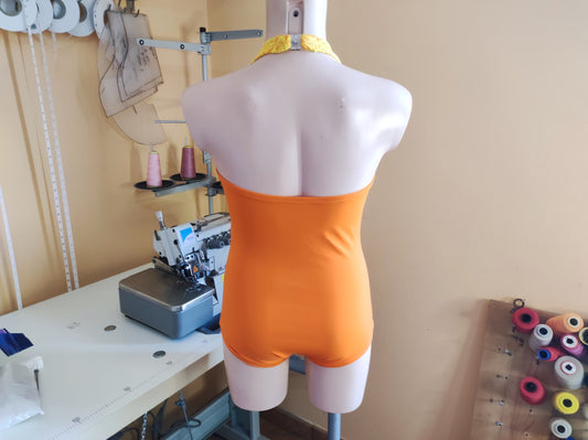 Cartamodello PDF per body da danza classica fai da te – Collo all'americana | Download immediato