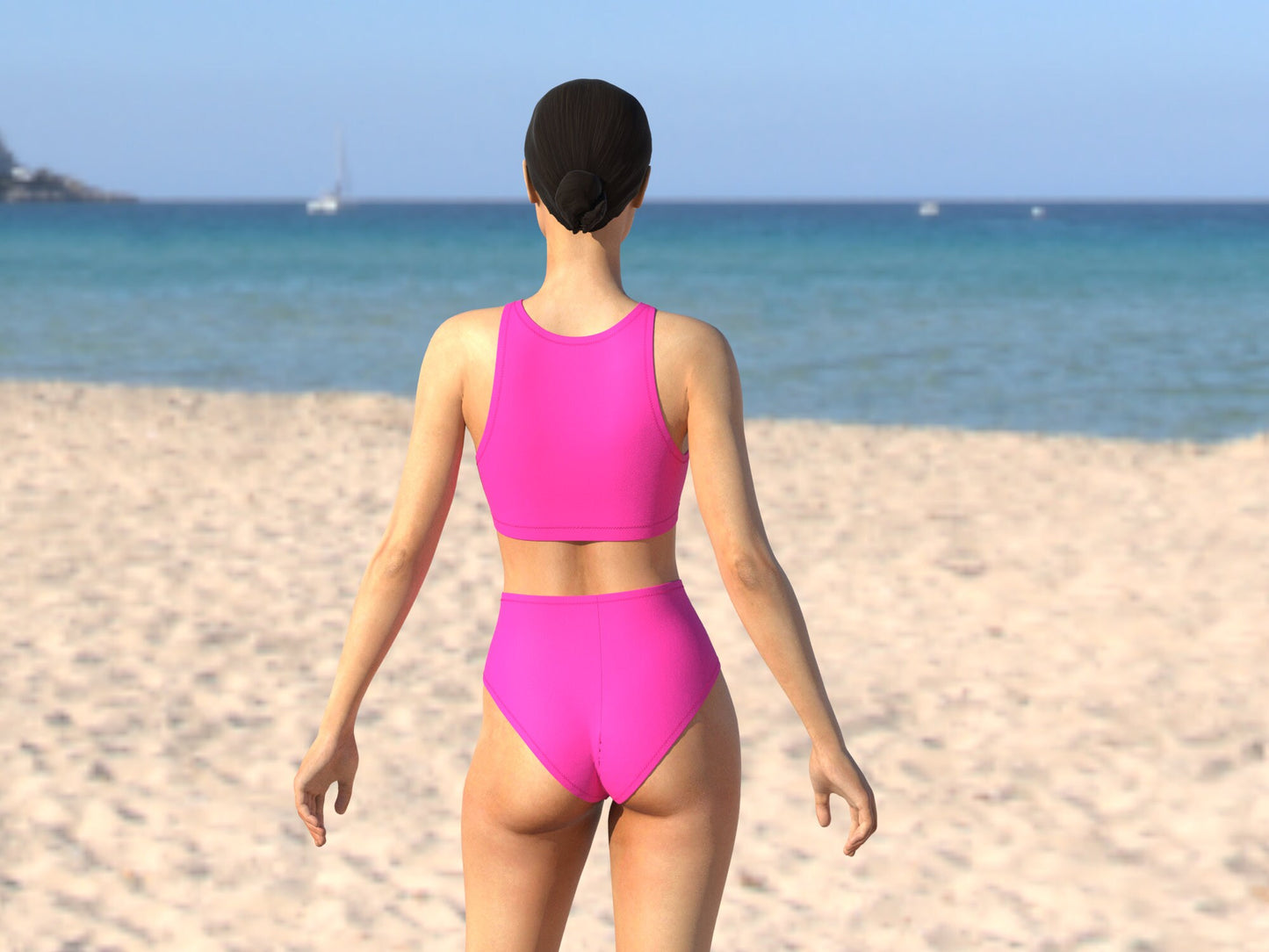 DIY Halter Bikini Top Sewing Pattern PDF | Instant Download