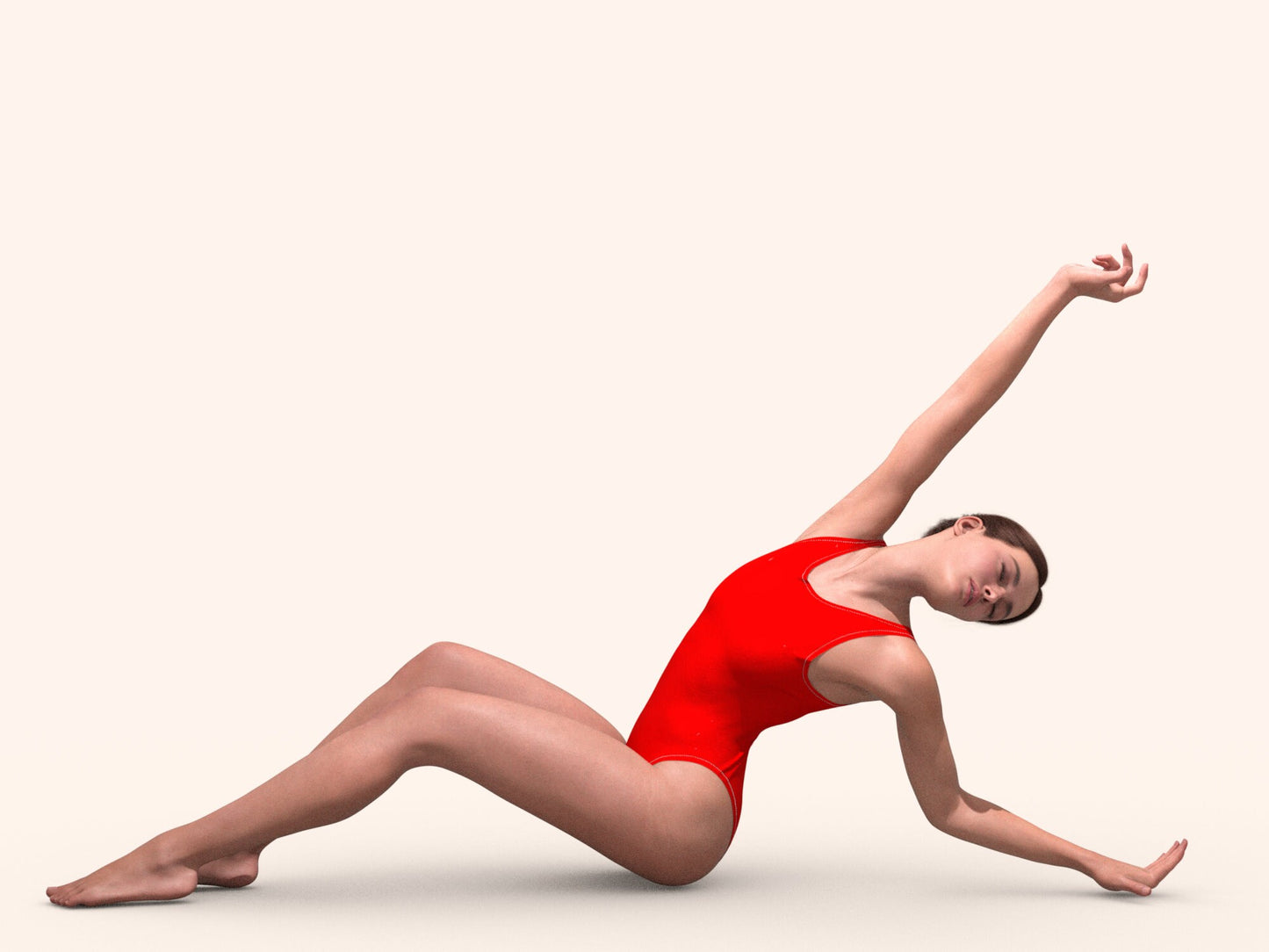 DIY Artistic Swimwear Sewing Pattern PDF – Synchronized Suit | Instant Download