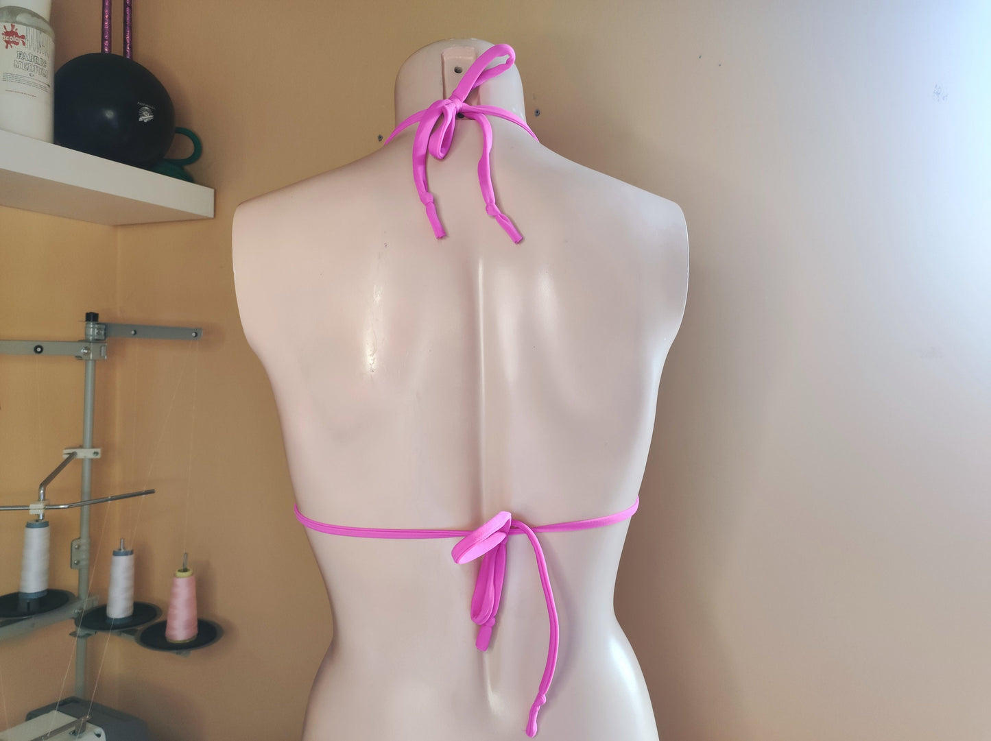 DIY Bikini Sewing Pattern PDF – Triangle Top Y2K | Instant Download