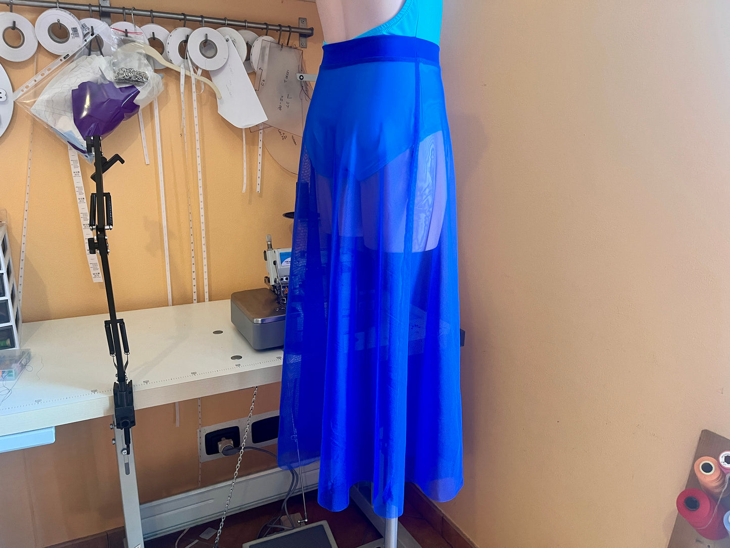 Maxi Ballet Skirt Sewing Pattern – Floor length Dance Skirt