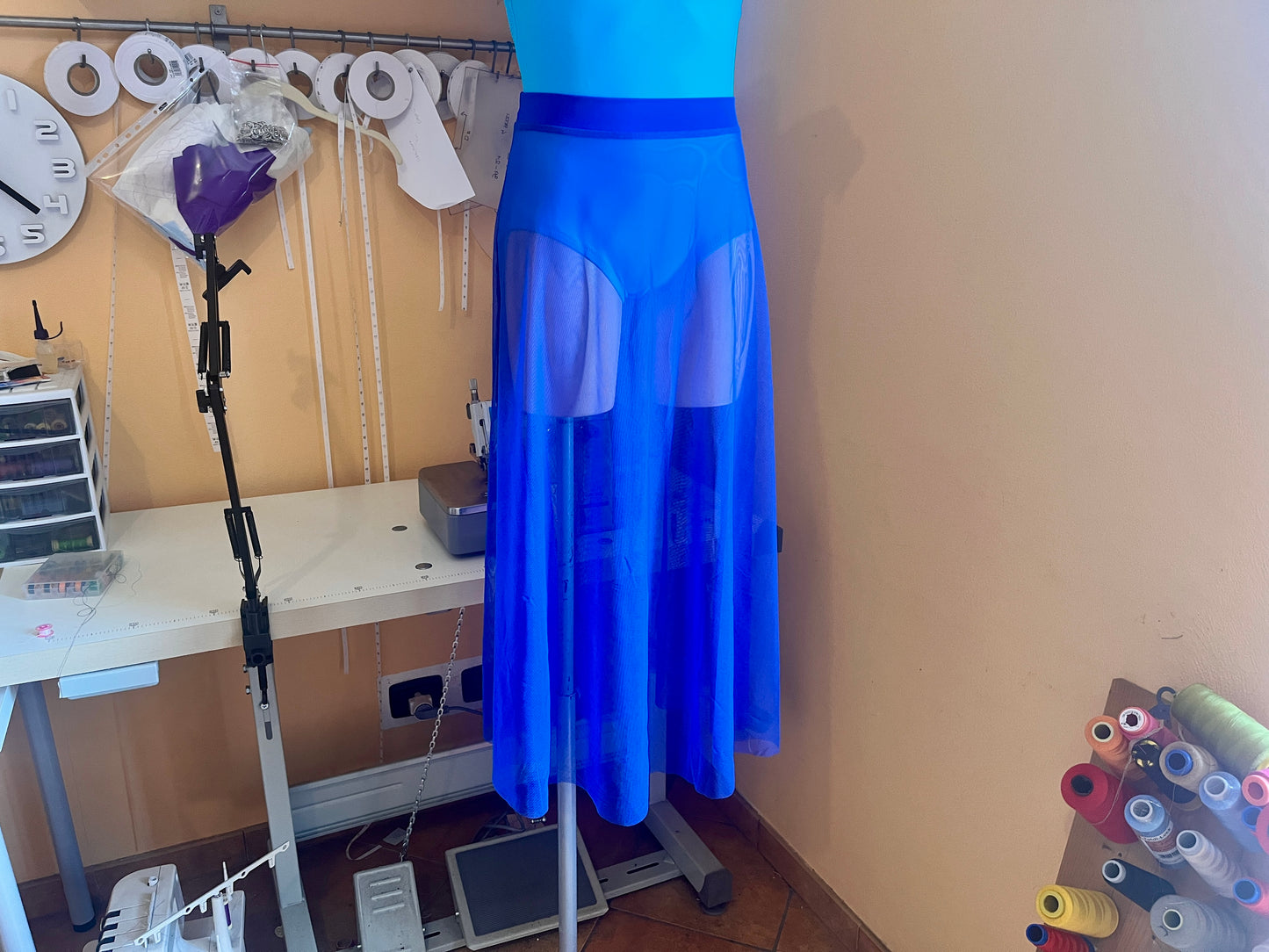 Maxi Ballet Skirt Sewing Pattern – Floor length Dance Skirt