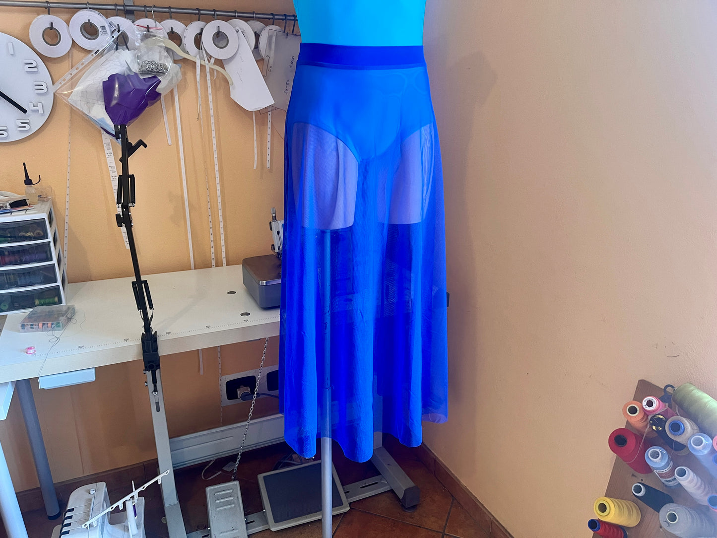 Maxi Ballet Skirt Sewing Pattern – Floor length Dance Skirt