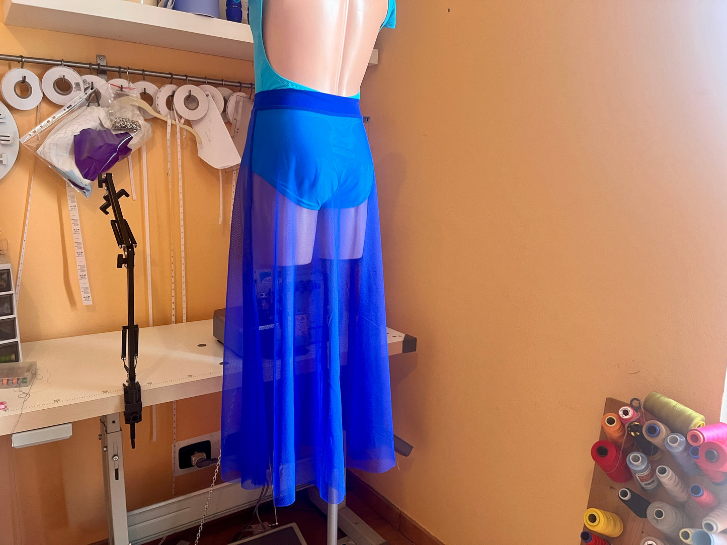 Maxi Ballet Skirt Sewing Pattern – Floor length Dance Skirt