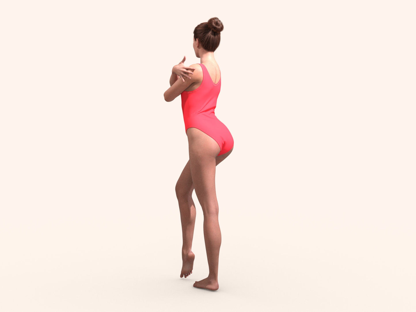 DIY Artistic Swimwear Sewing Pattern PDF – Synchronized Suit | Instant Download
