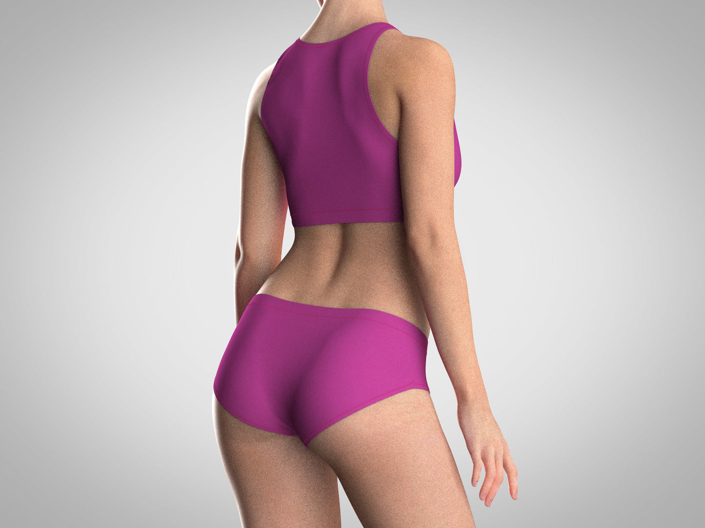 Cartamodello PDF per set da pole dance fai da te – Top con scollo a V e pantaloncini a vita bassa | Download immediato