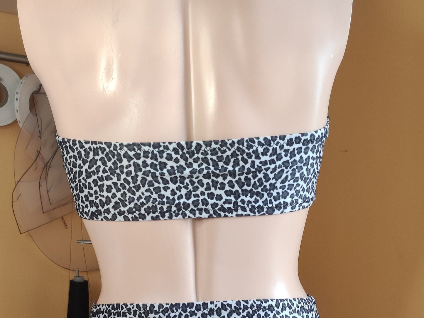 Bandeau Bikini Top Sewing Pattern – Instant Download