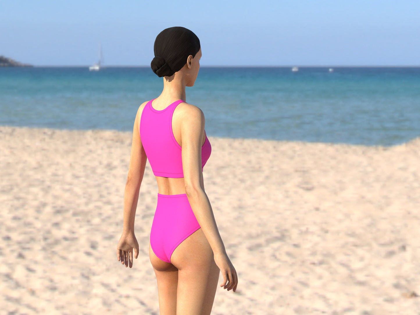 DIY Halter Bikini Top Sewing Pattern PDF | Instant Download