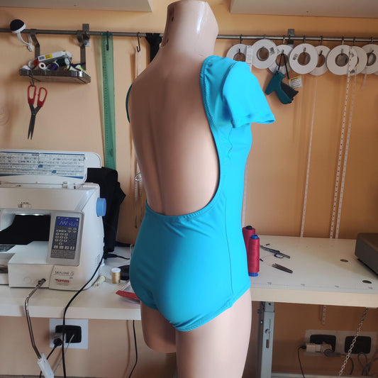 Cartamodello PDF per body da danza fai da te – Body a maniche corte con schiena scoperta | Download immediato