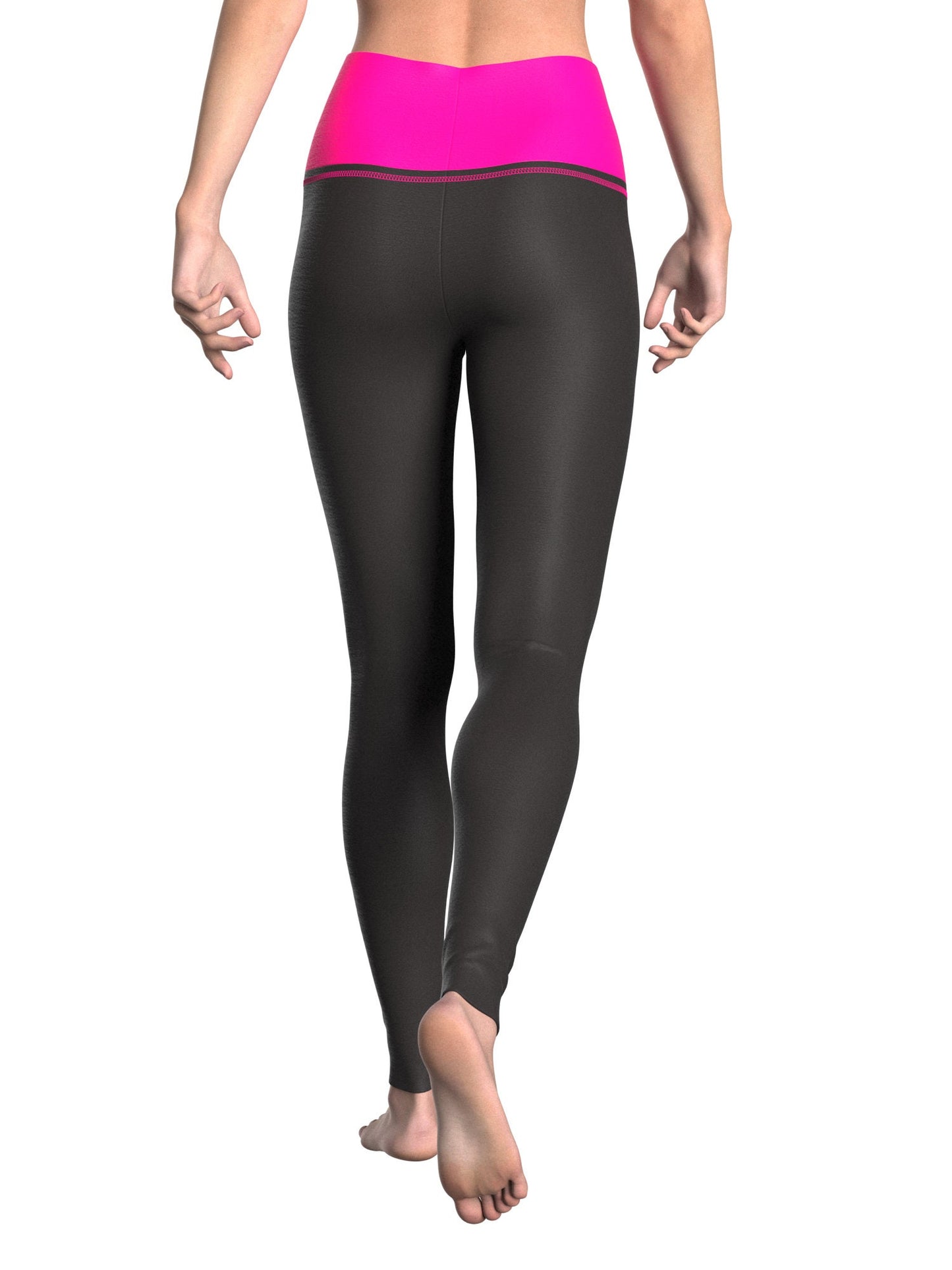 Modello di cucito per leggings fai da te in formato PDF – Vita alta | Download immediato