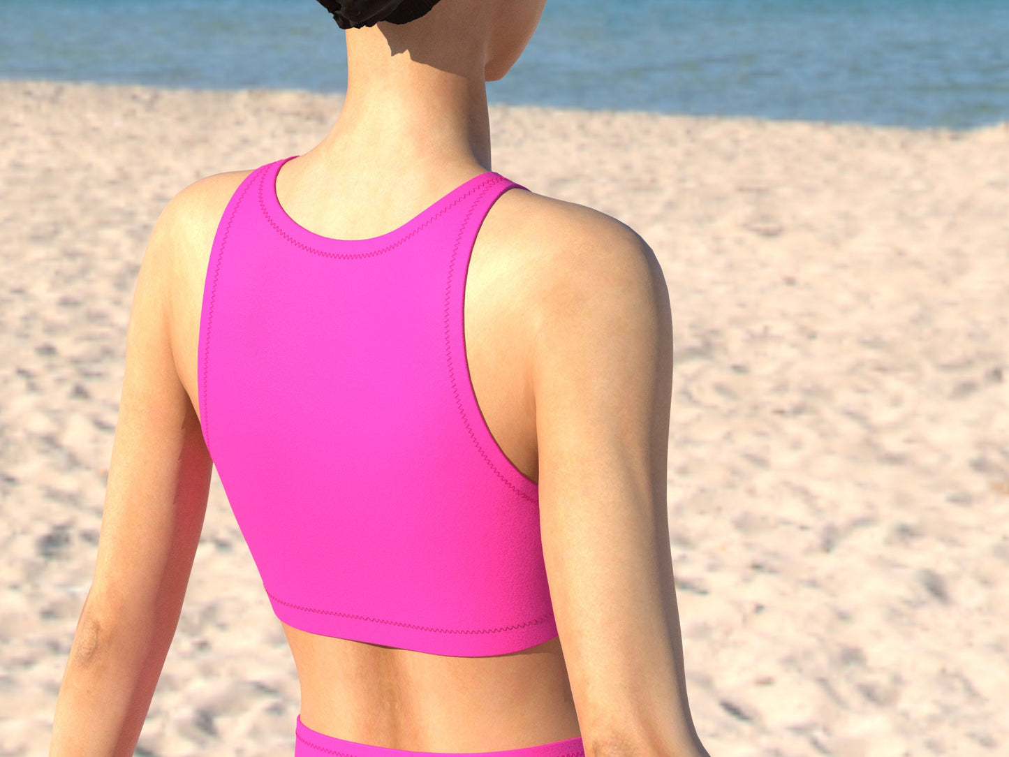 DIY Halter Bikini Top Sewing Pattern PDF | Instant Download