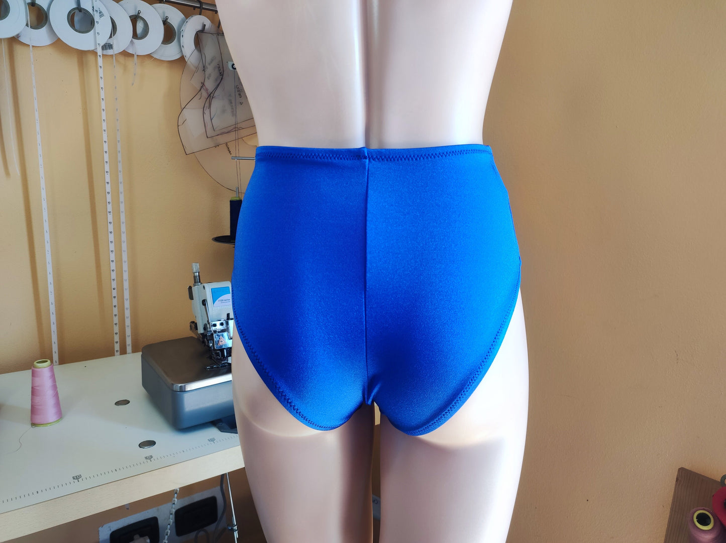 DIY High Waist Bikini Bottom Sewing Pattern PDF – Medium Legcut | Instant Download