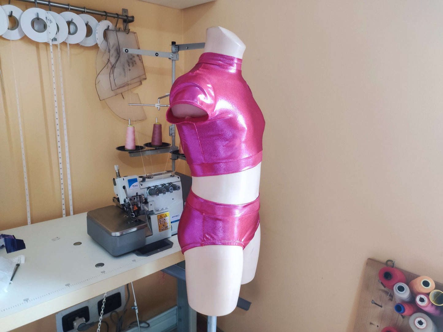 Cartamodello PDF per costume da ballo fai da te per bambini – Top a collo alto e pantaloncini a vita media | Download immediato