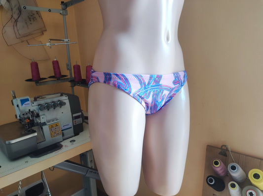 Cartamodello per slip bikini a vita bassa fai da te in PDF – Retro anni '70 Y2K | Download immediato