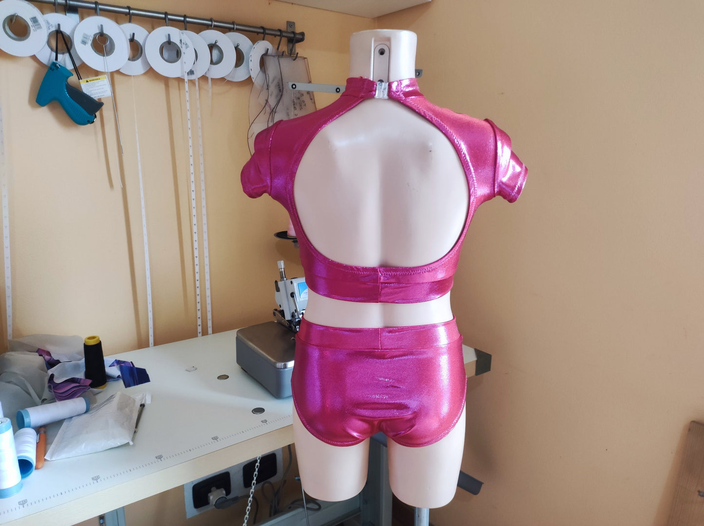 Cartamodello PDF per costume da ballo fai da te per bambini – Top a collo alto e pantaloncini a vita media | Download immediato