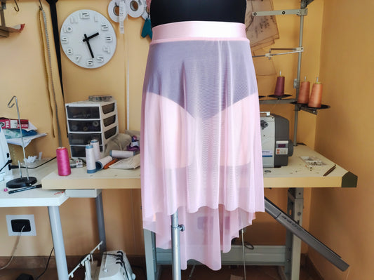 High-Low Ballet Skirt Sewing Pattern – Asymmetric Dance Skirt