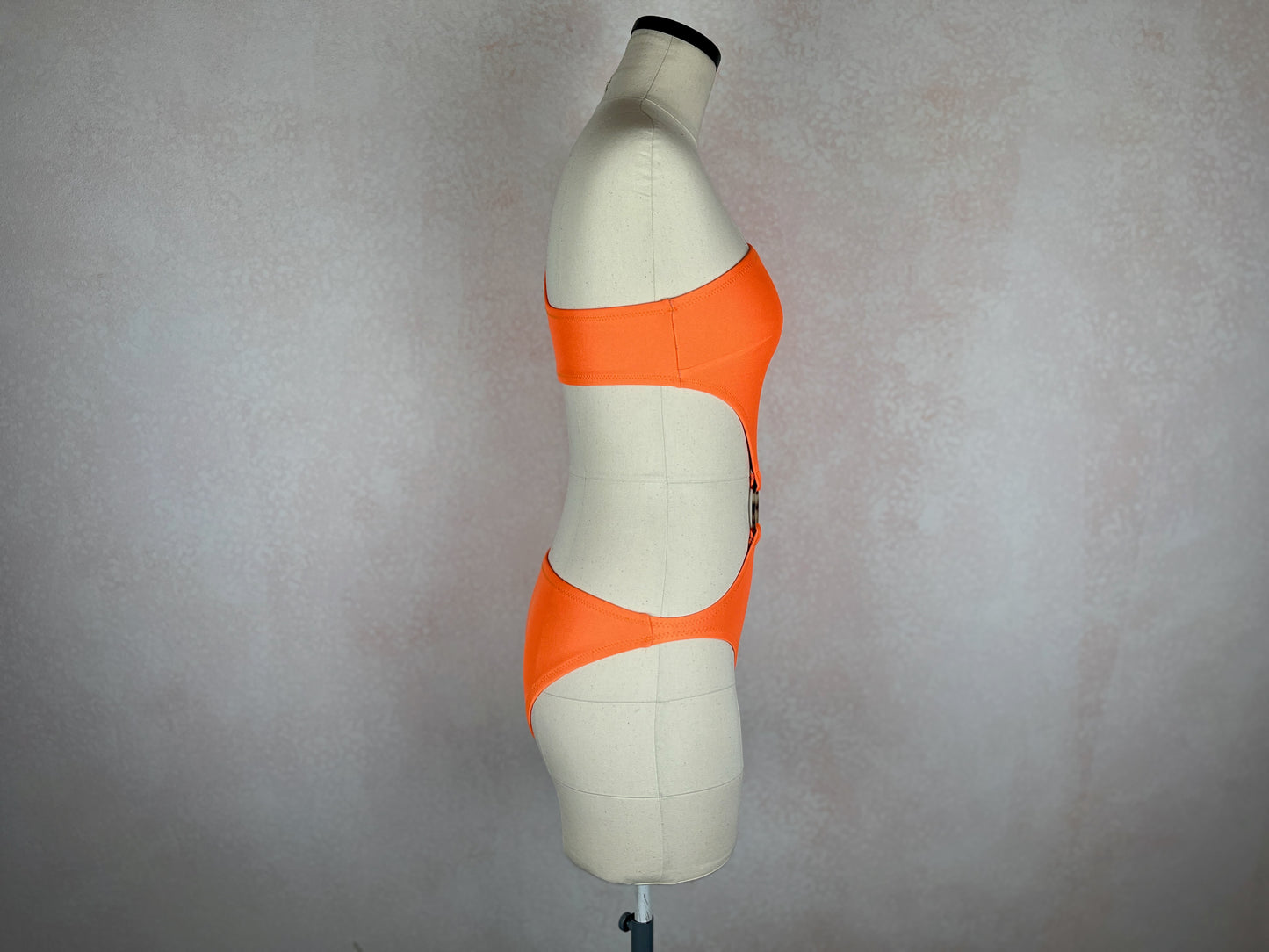 Monokini Swimsuit Sewing Pattern | Ring Detail Cut-Out Design