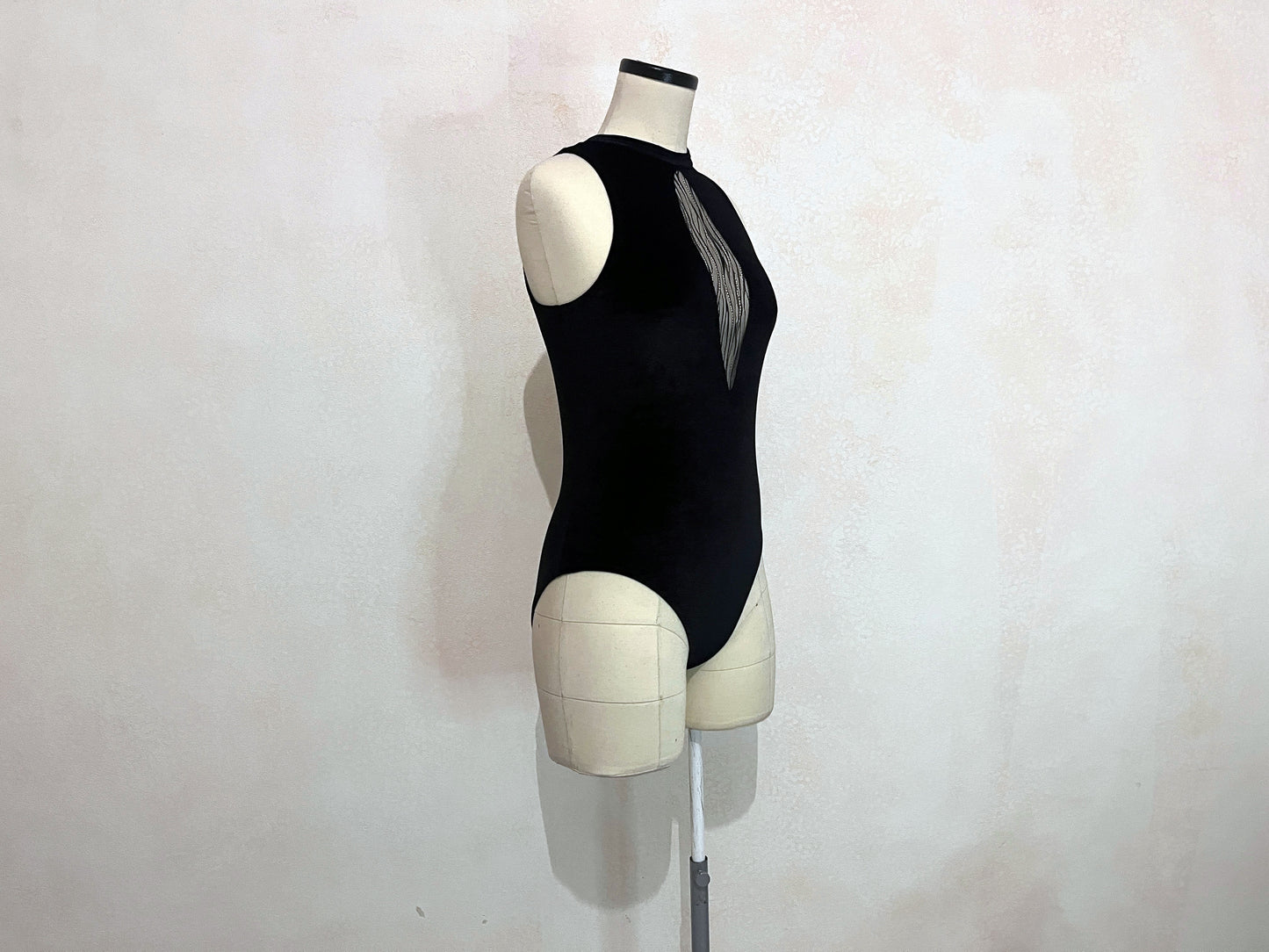 Sewing pattern PDF Illusion Plunge keyhole mock neckDance Leotard | Kids 4–12 , woman S-2XL