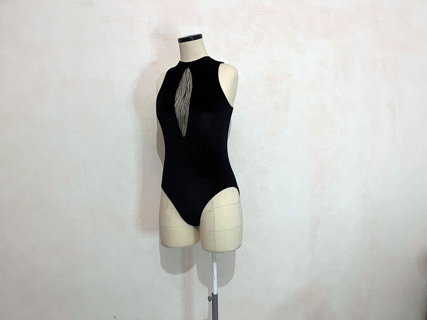 Sewing pattern PDF Illusion Plunge keyhole mock neckDance Leotard | Kids 4–12 , woman S-2XL