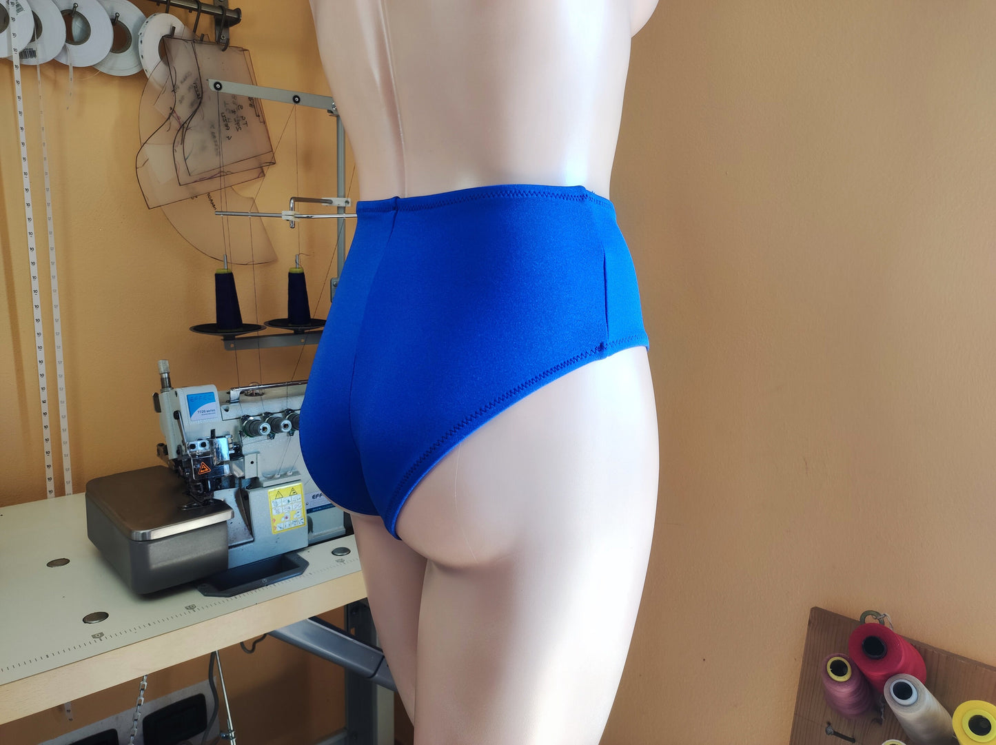 DIY High Waist Bikini Bottom Sewing Pattern PDF – Medium Legcut | Instant Download