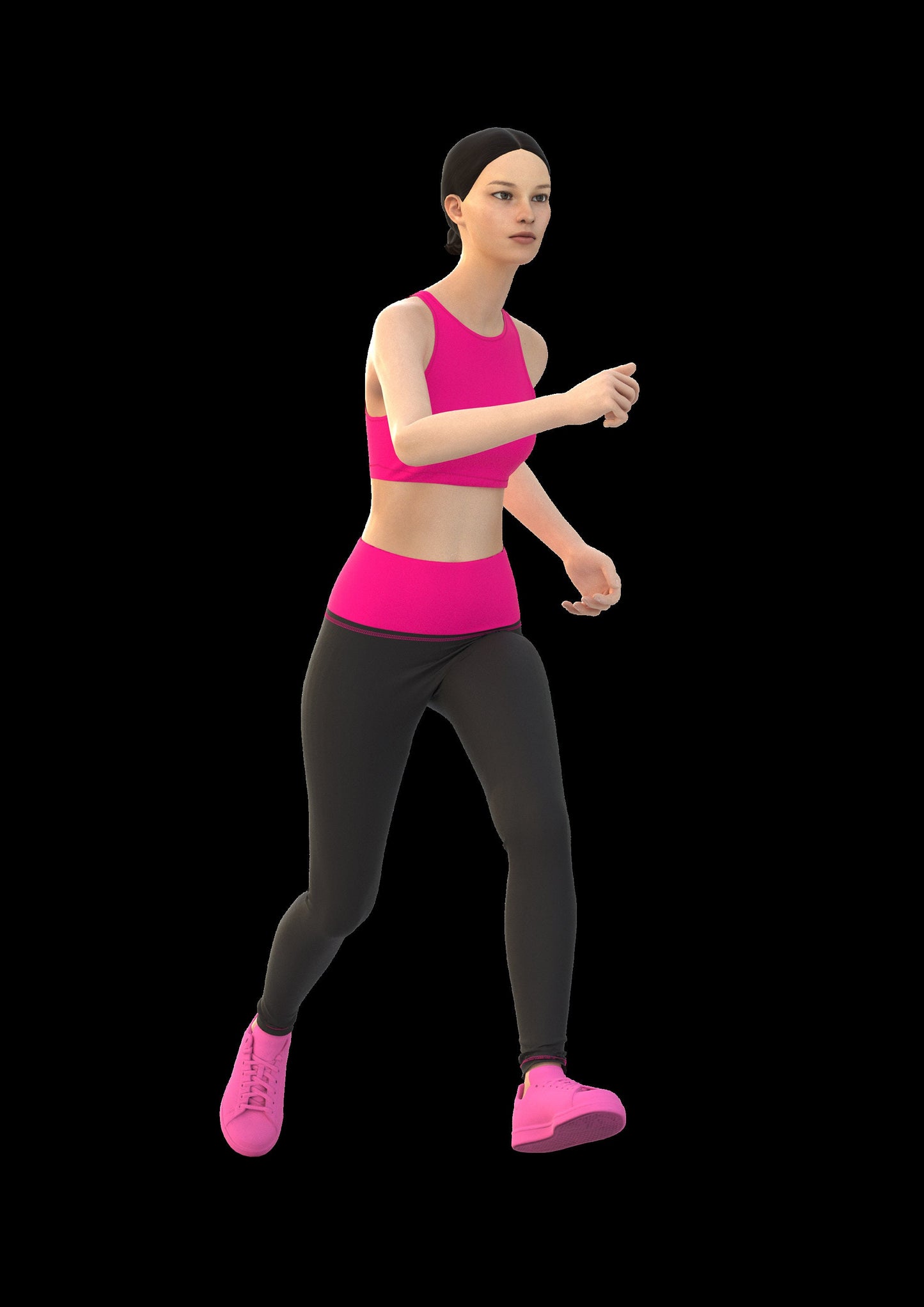 Modello di cucito per leggings fai da te in formato PDF – Vita alta | Download immediato